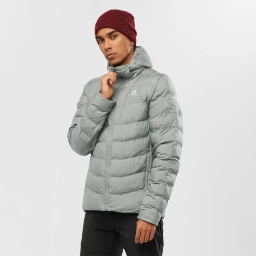 Grey Salomon Essential Xwarm Men's Insulated Jackets | PH 13608A